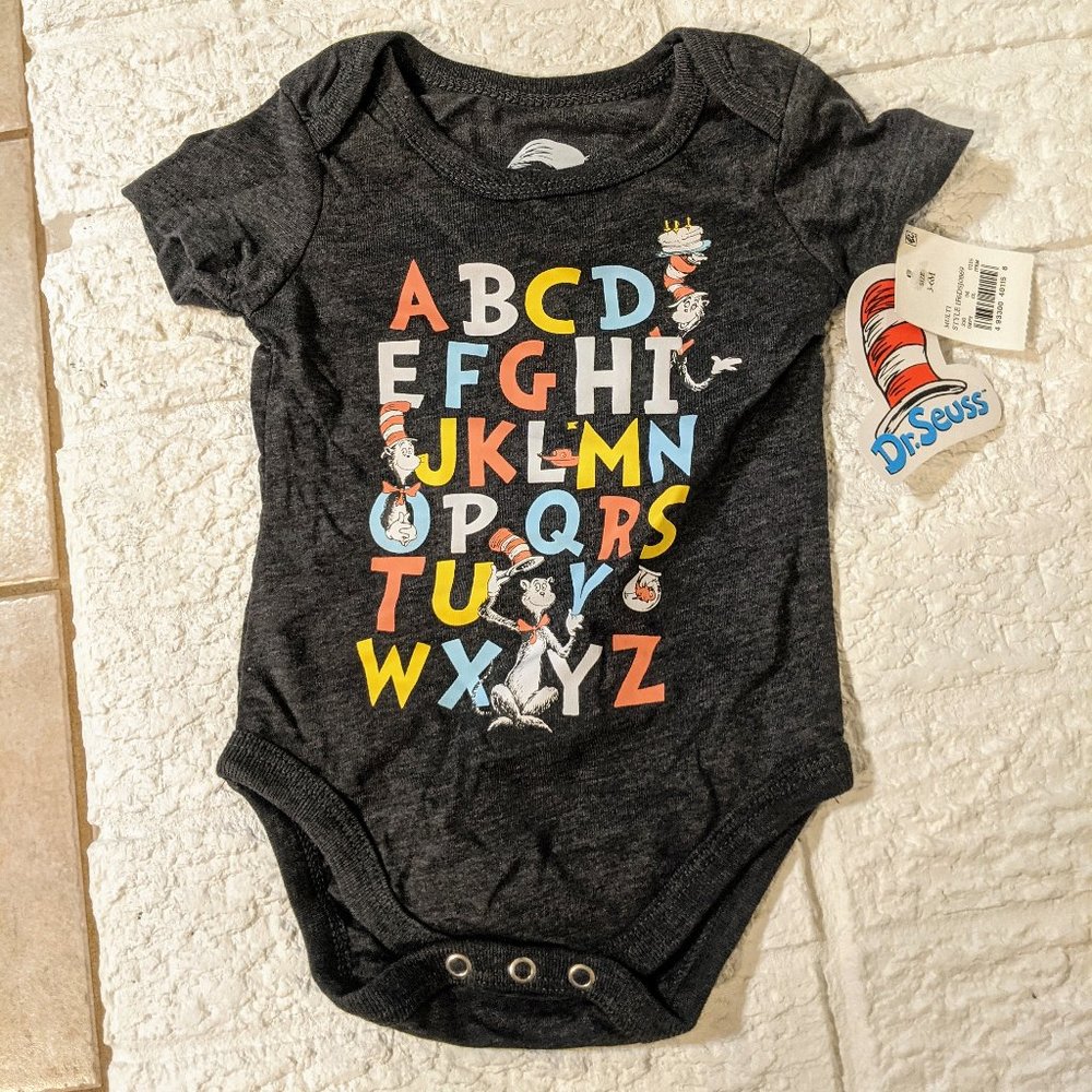 NWT Dr Seuss Onesie 3-6 months